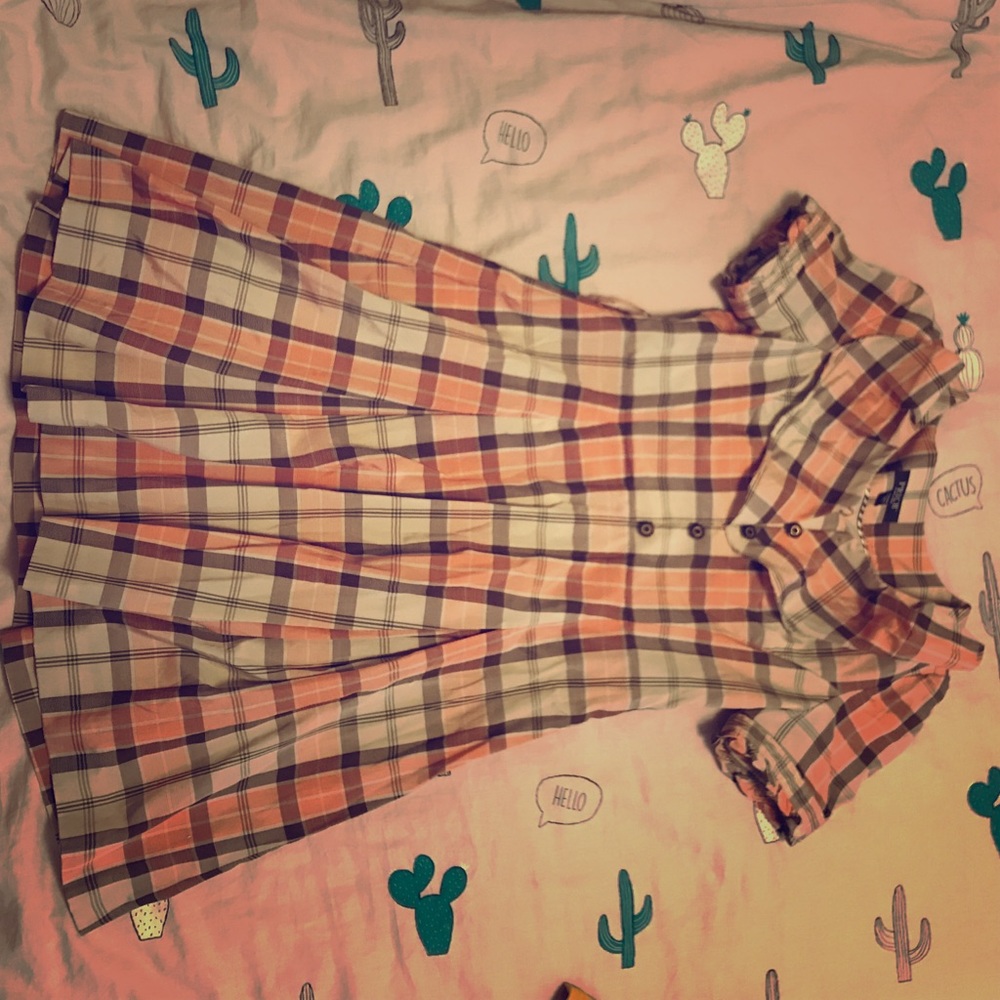 Plaid dress